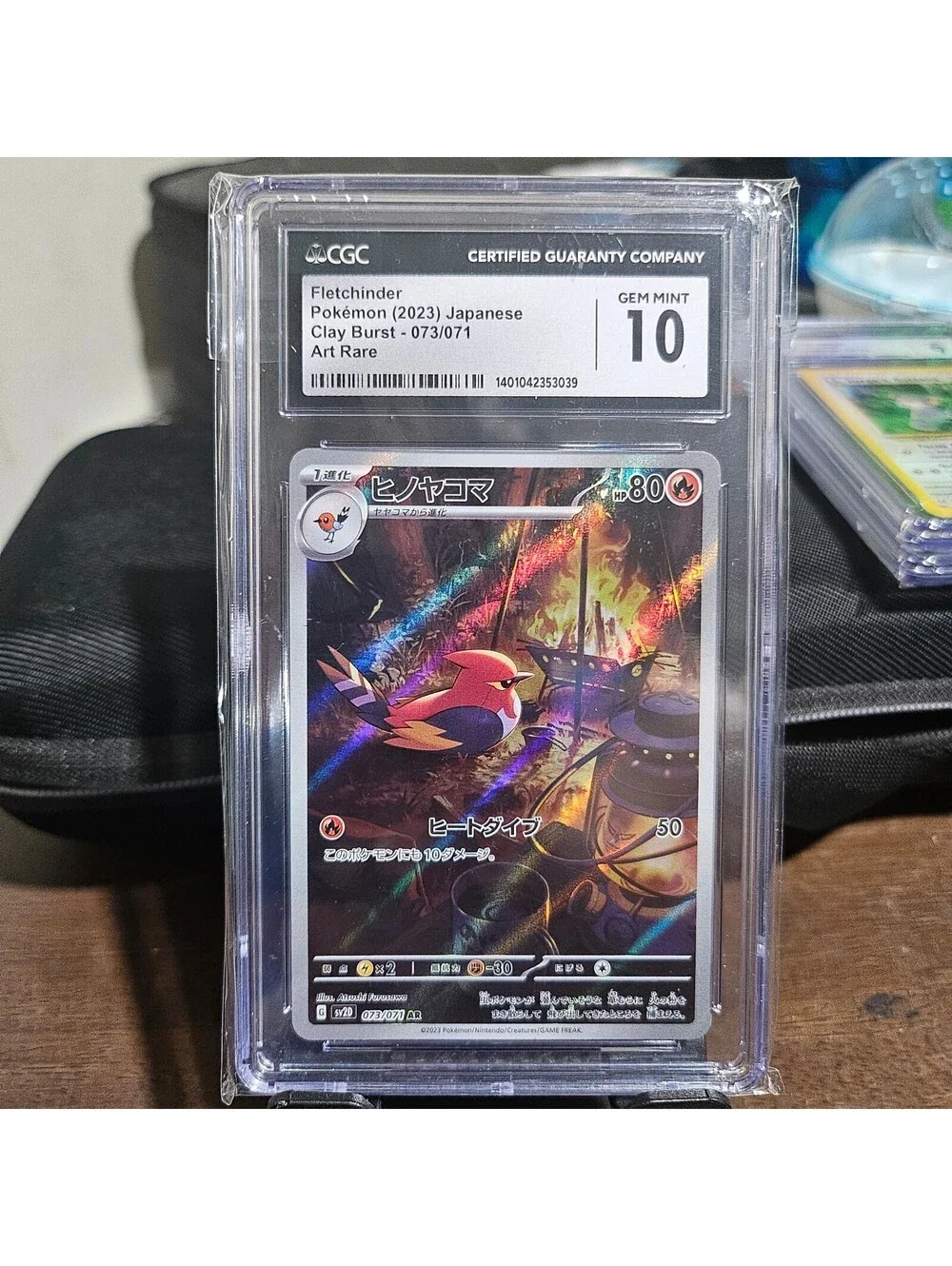 Fletchinder Art Rare Japanese Clay Burst - CGC 10